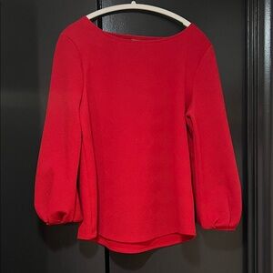 Chico's Vibrant Red Blouse